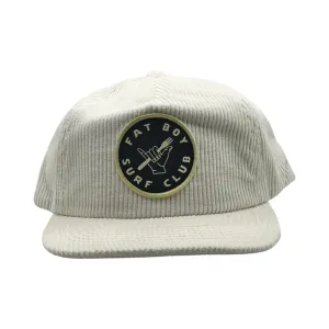 Shaka Fork Corduroy Surf Hat - Bone