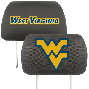 West Virginia University Head Rest Cover